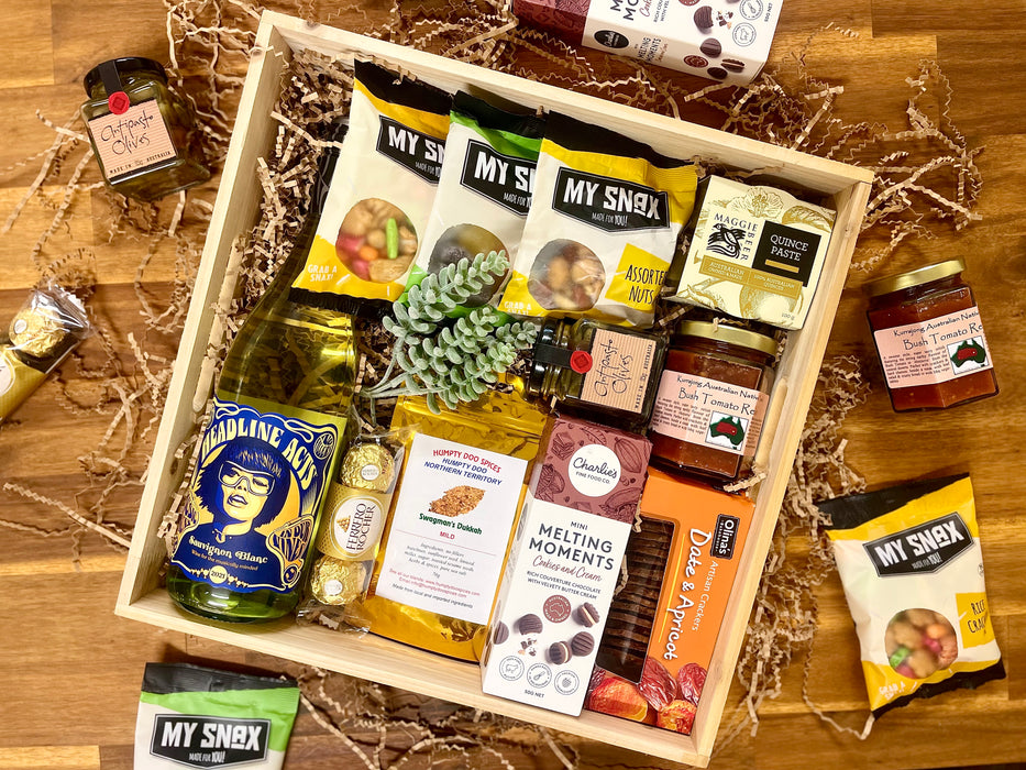 Gourmet Munchies Gift Crate